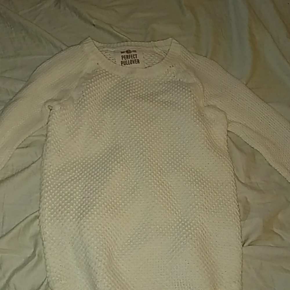 White sweater